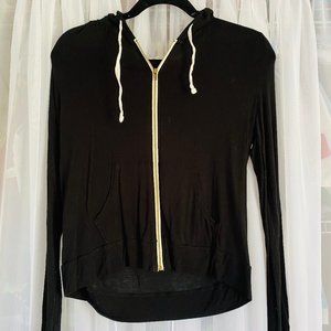 Forever 21 Zip Up Thin Sweater